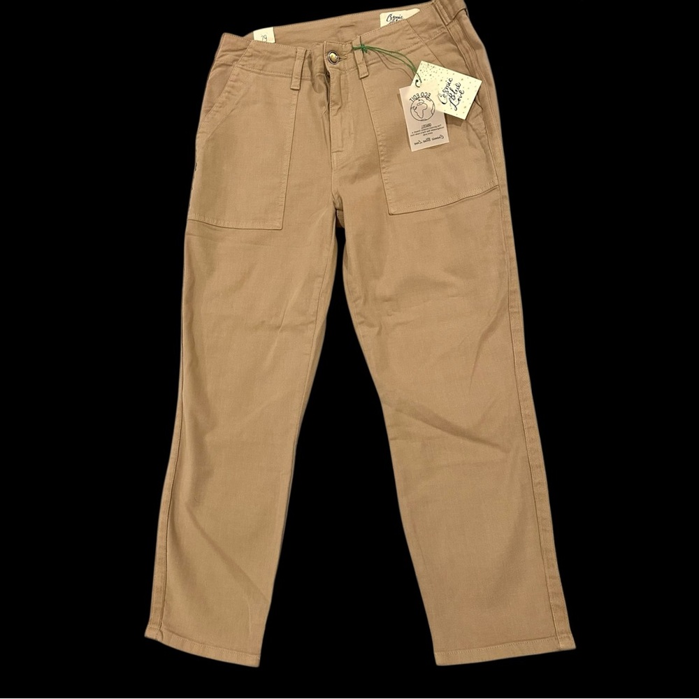 New With Tags. Woman’s Cosmic Blue Love Ankle Cargo Tan Sz. 29 Nice! - Picture 1 of 15